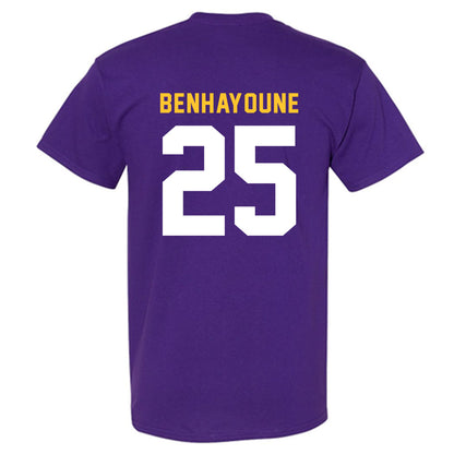 LSU - NCAA Men's Basketball : Adam Benhayoune - T-Shirt