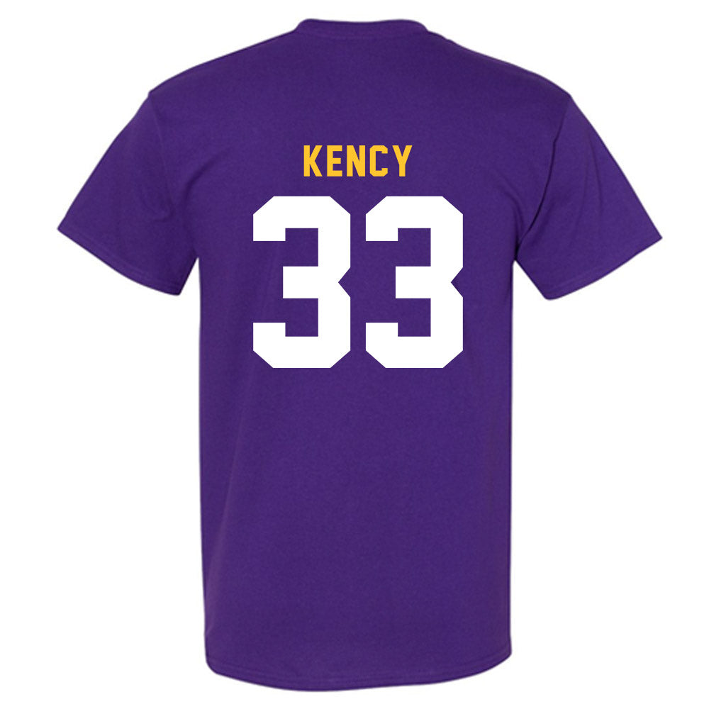 LSU - NCAA Football : David Kency - Classic Shersey T-Shirt-1
