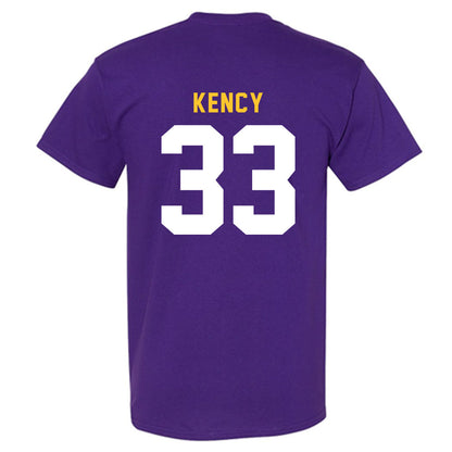 LSU - NCAA Football : David Kency - Classic Shersey T-Shirt-1