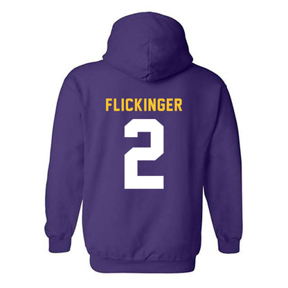 LSU - NCAA Women's Volleyball : Paige Flickinger - Hooded Sweatshirt