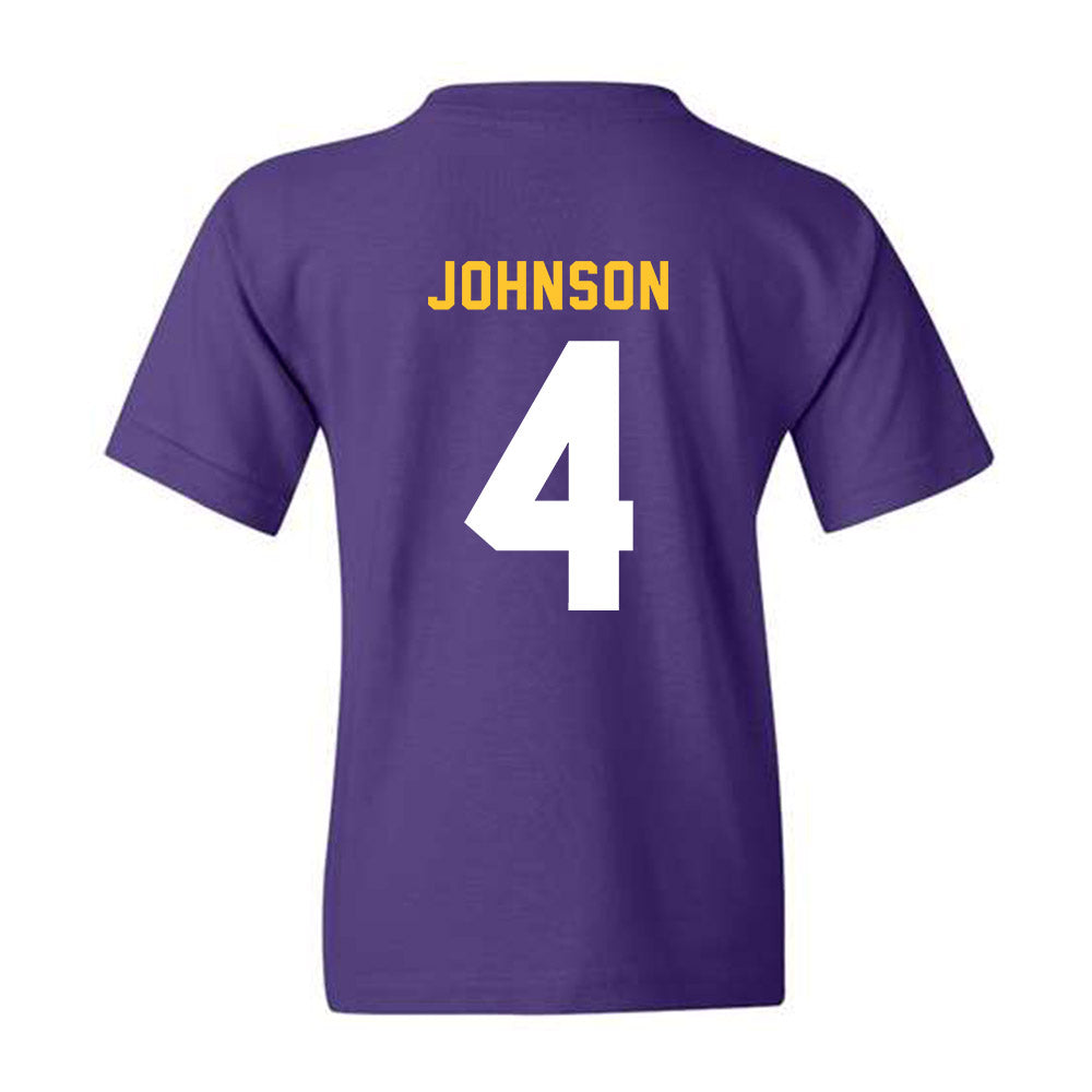 LSU - NCAA Women's Basketball : Flaujae Johnson - Youth T-Shirt