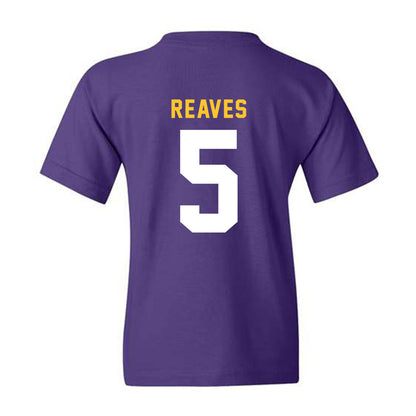 LSU - NCAA Baseball : Tanner Reaves - Classic Shersey Youth T-Shirt