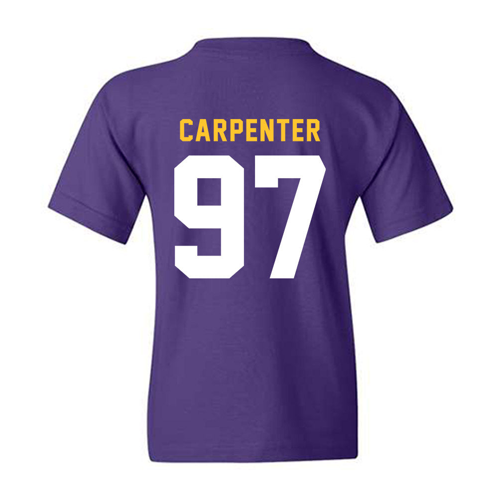 LSU - NCAA Football : Dylan Carpenter - Classic Shersey Youth T-Shirt-1