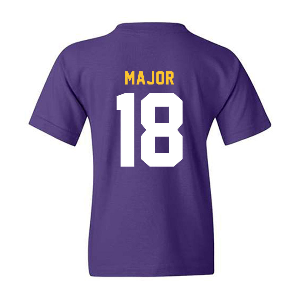 LSU - NCAA Women's Soccer : Kelsey Major - Classic Shersey Youth T-Shirt-1