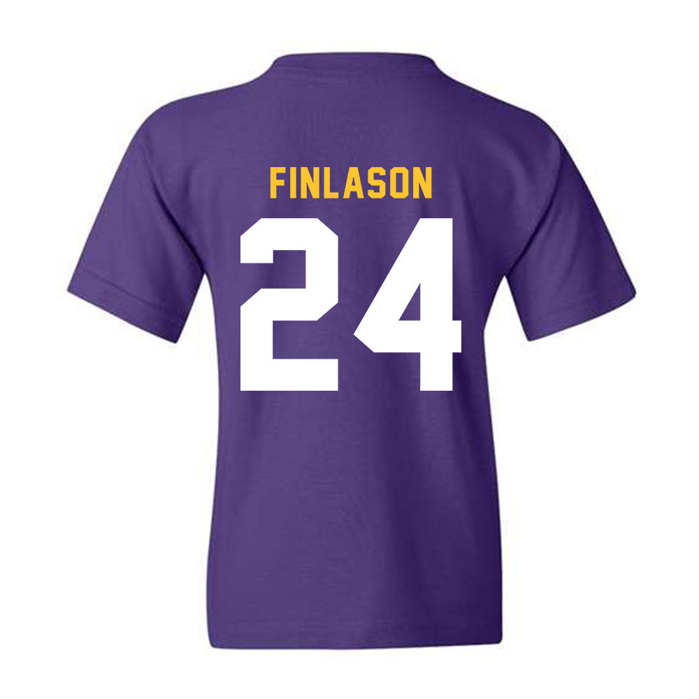 LSU - NCAA Women's Volleyball : Tatum Finlason - Youth T-Shirt