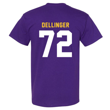 LSU - NCAA Football : Garrett Dellinger - T-Shirt