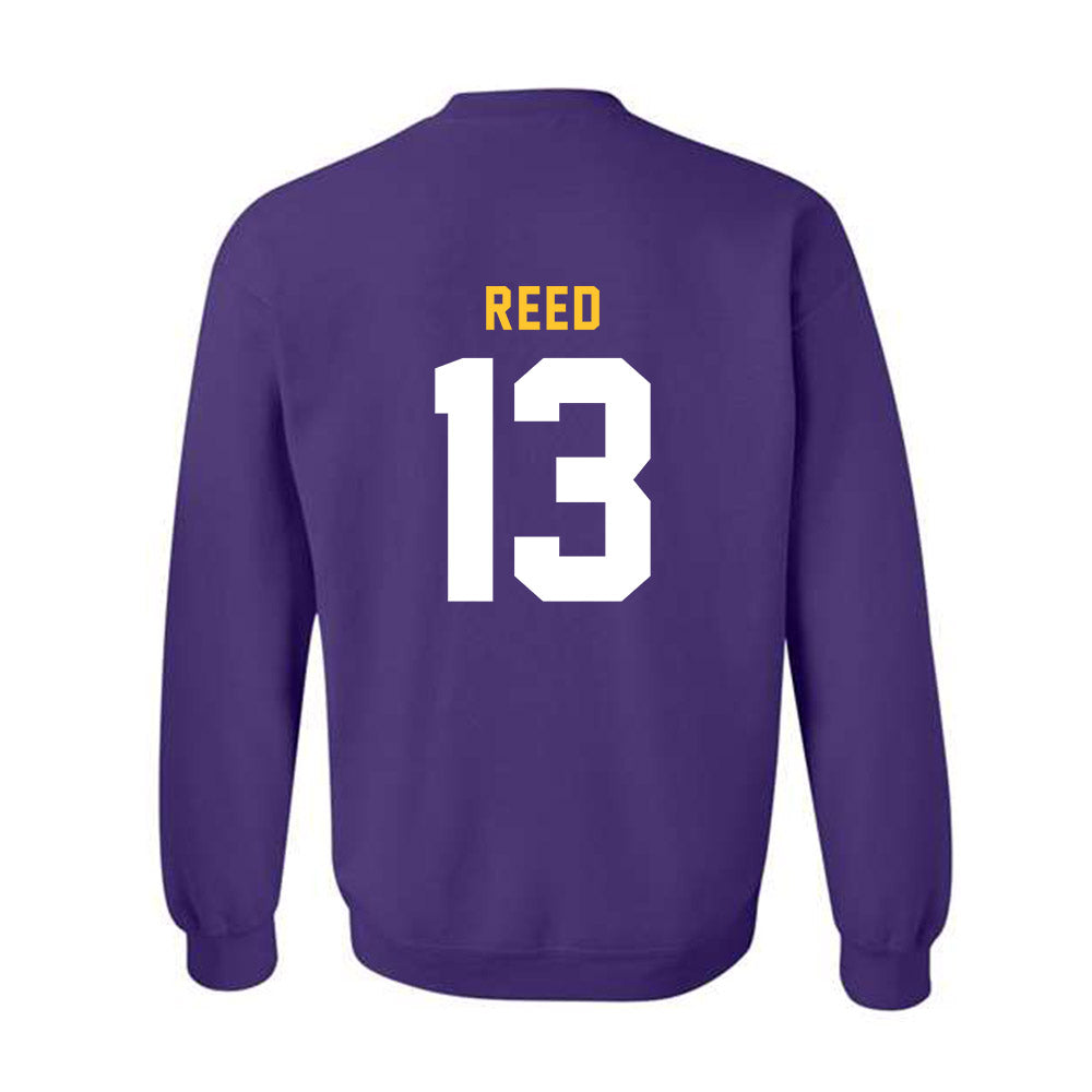 LSU - NCAA Men's Basketball : Jalen Reed - Crewneck Sweatshirt