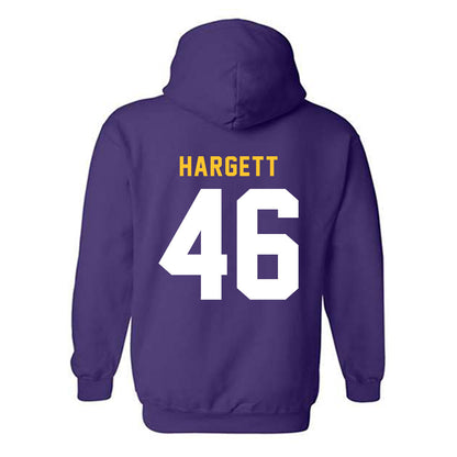 LSU - NCAA Football : Badger Hargett - Hooded Sweatshirt