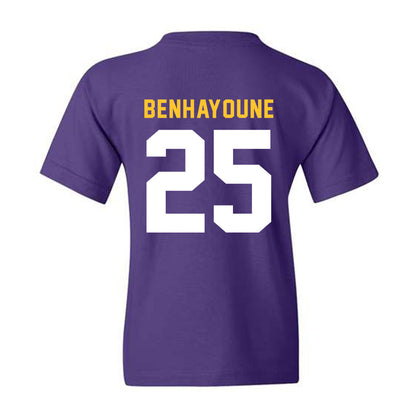 LSU - NCAA Men's Basketball : Adam Benhayoune - Youth T-Shirt