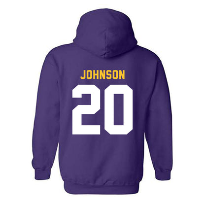 LSU - NCAA Beach Volleyball : Emma Johnson - Hooded Sweatshirt