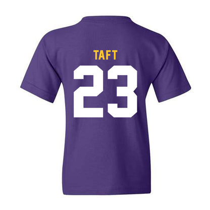 LSU - NCAA Beach Volleyball : Amelia Taft - Youth T-Shirt