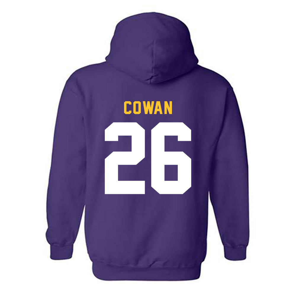 LSU - NCAA Baseball : Zac Cowan - Classic Shersey Hooded Sweatshirt-1