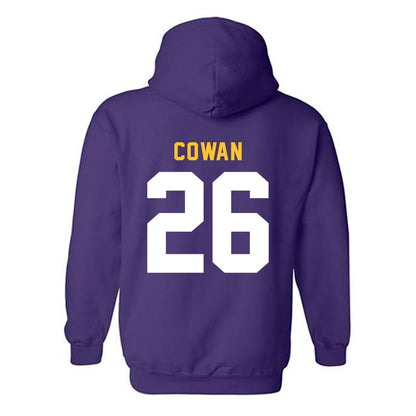 LSU - NCAA Baseball : Zac Cowan - Classic Shersey Hooded Sweatshirt-1