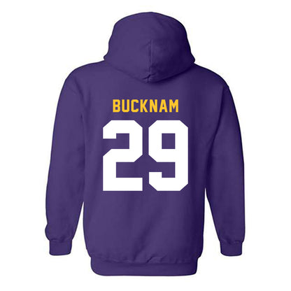 LSU - NCAA Baseball : Micah Bucknam - Hooded Sweatshirt