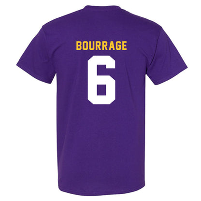 LSU - NCAA Women's Basketball : Divine Bourrage - Classic Shersey T-Shirt-1