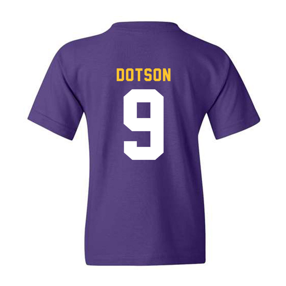 LSU - NCAA Women's Volleyball : Sanaa Dotson - Youth T-Shirt