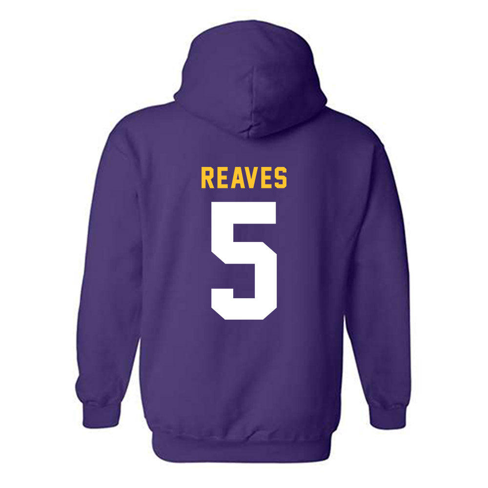 LSU - NCAA Baseball : Tanner Reaves - Classic Shersey Hooded Sweatshirt