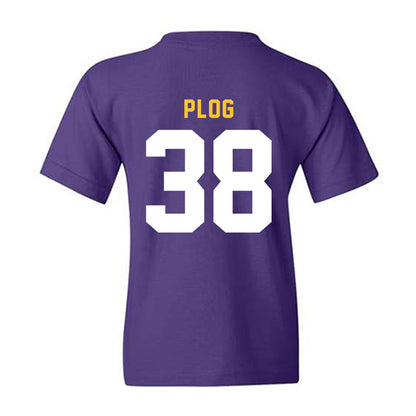 LSU - NCAA Baseball : Ethan Plog - Classic Shersey Youth T-Shirt-1