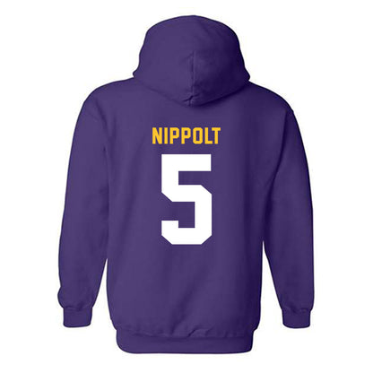 LSU - NCAA Baseball : Ben Nippolt - Hooded Sweatshirt