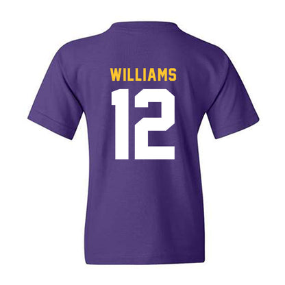 LSU - NCAA Women's Basketball : Mikaylah Williams - Classic Shersey Youth T-Shirt-1