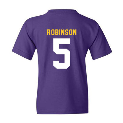 LSU - NCAA Women's Volleyball : Jurnee Robinson - Youth T-Shirt