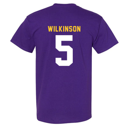 LSU - NCAA Men's Basketball : Mwani Wilkinson - T-Shirt