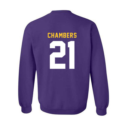 LSU - NCAA Beach Volleyball : Cassidy Chambers - Crewneck Sweatshirt