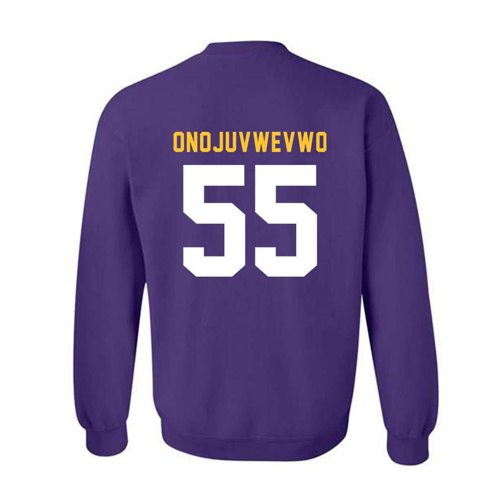 LSU - NCAA Women's Track & Field : Ella Onojuvwevwo - Classic Shersey Crewneck Sweatshirt-1