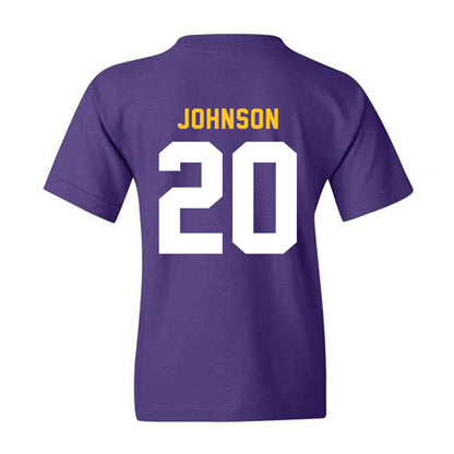 LSU - NCAA Beach Volleyball : Emma Johnson - Youth T-Shirt