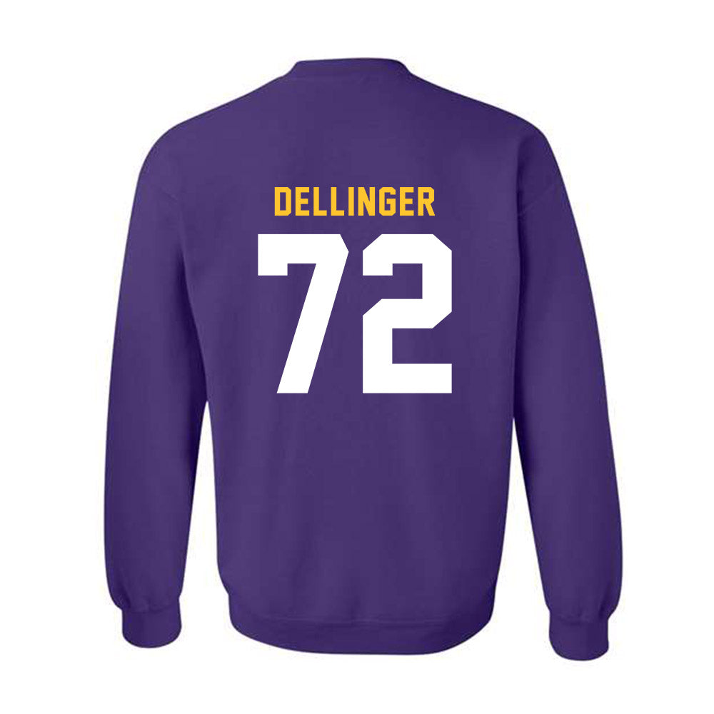 LSU - NCAA Football : Garrett Dellinger - Crewneck Sweatshirt