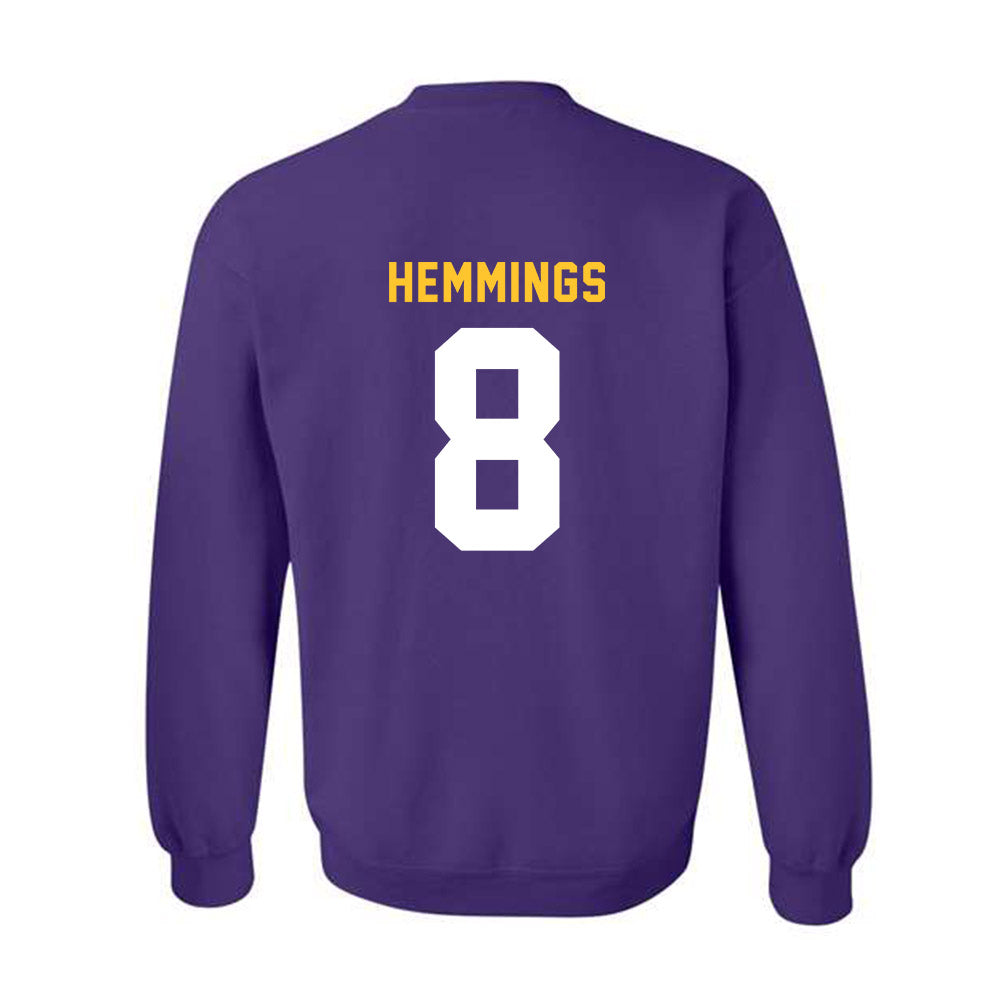 LSU - NCAA Women's Volleyball : Ella Hemmings - Crewneck Sweatshirt