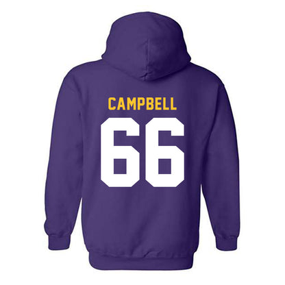 LSU - NCAA Football : Will Campbell - Hooded Sweatshirt