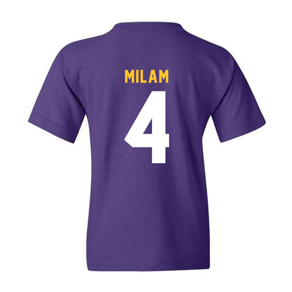 LSU - NCAA Baseball : Steven Milam - Youth T-Shirt