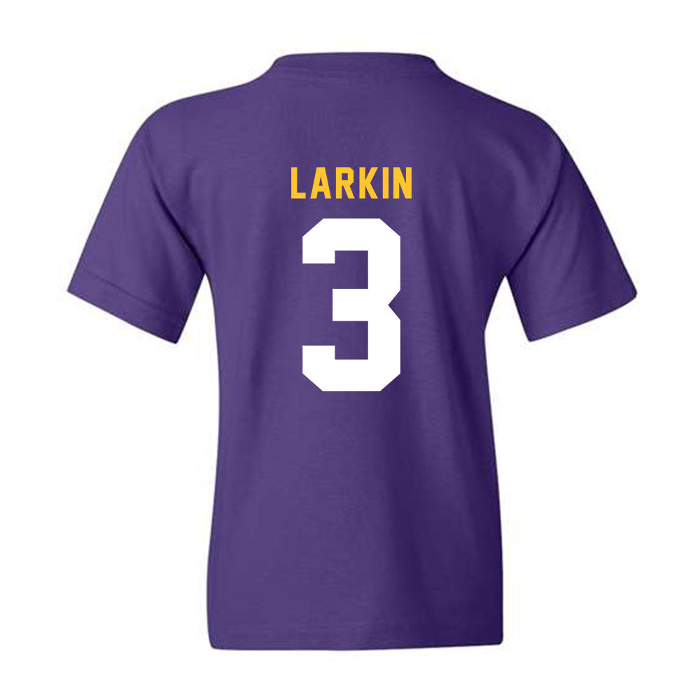 LSU - NCAA Beach Volleyball : Ella Larkin - Youth T-Shirt