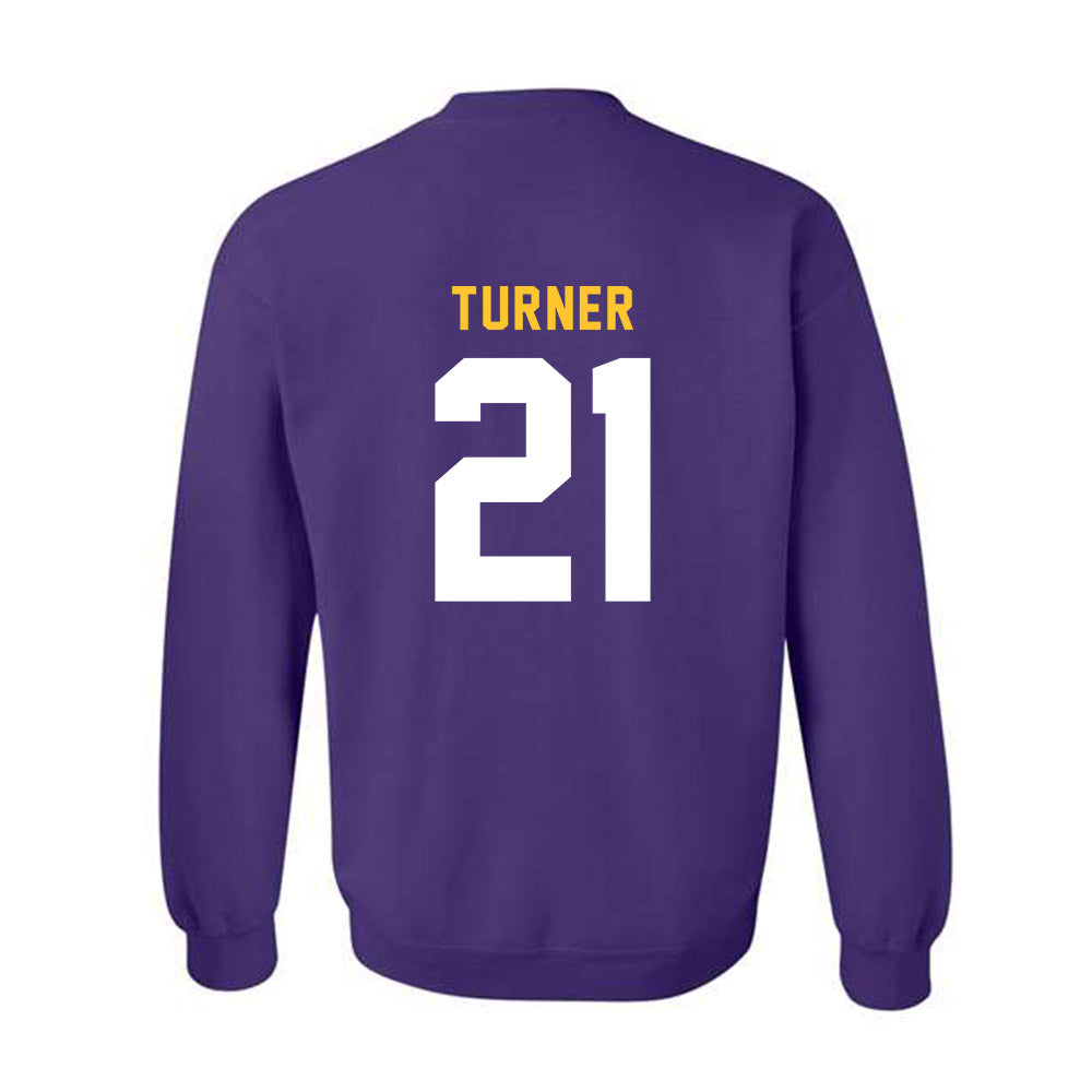 LSU - NCAA Football : Michael Turner - Classic Shersey Crewneck Sweatshirt