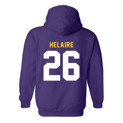 LSU - NCAA Football : Cowinn Helaire - Hooded Sweatshirt