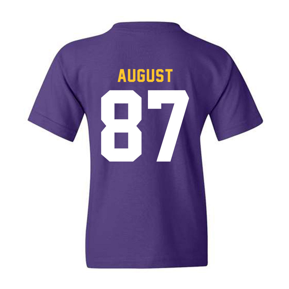 LSU - NCAA Football : Joey August - Youth T-Shirt