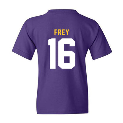 LSU - NCAA Baseball : Ethan Frey - Classic Shersey Youth T-Shirt-1