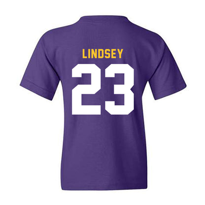 LSU - NCAA Football : Jt Lindsey - Classic Shersey Youth T-Shirt-1