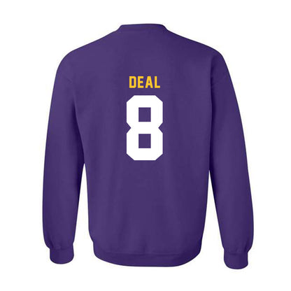 LSU - NCAA Softball : Cali Deal - Classic Shersey Crewneck Sweatshirt-1