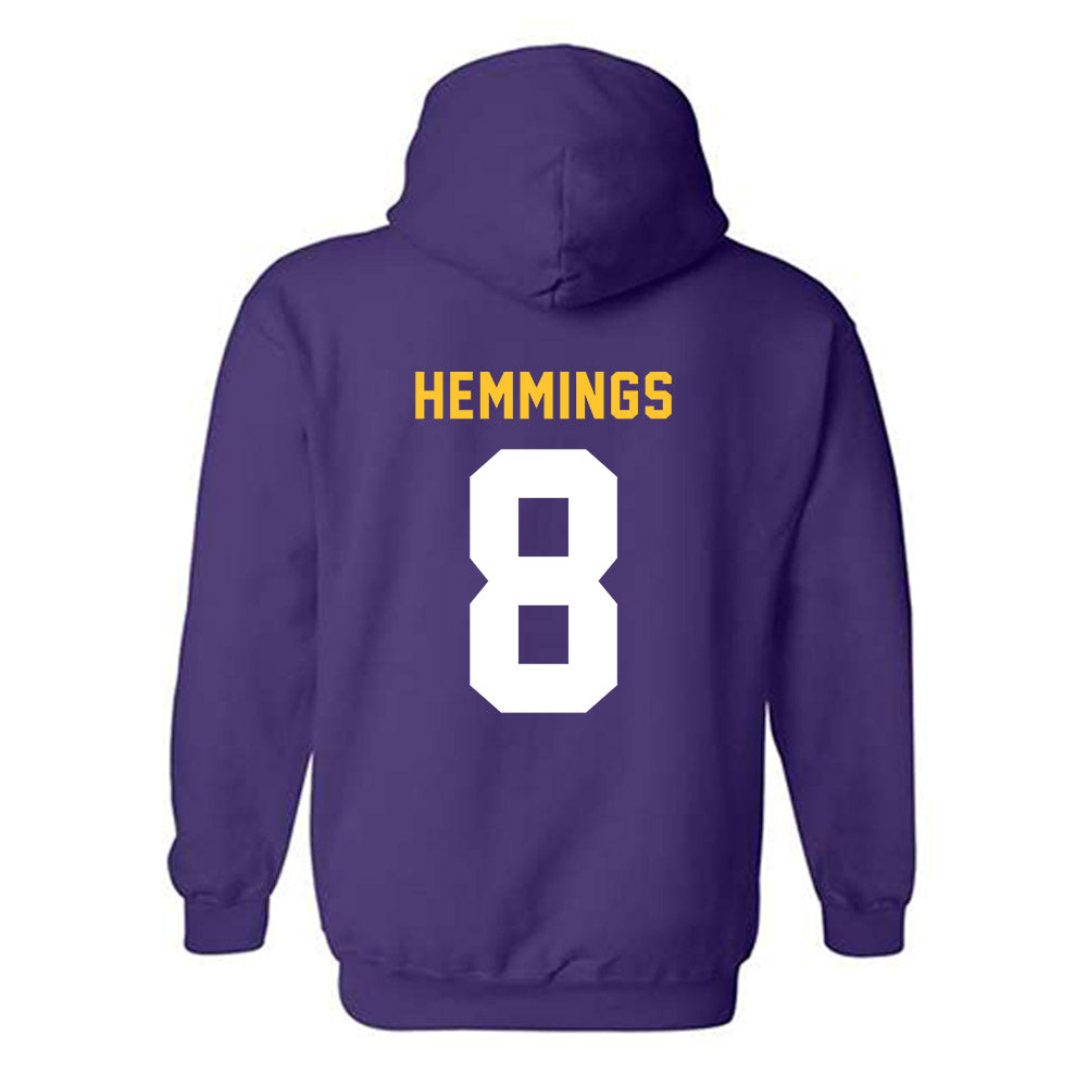 LSU - NCAA Women's Volleyball : Ella Hemmings - Hooded Sweatshirt