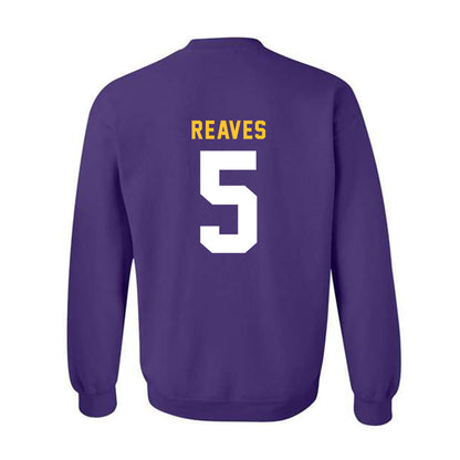 LSU - NCAA Baseball : Tanner Reaves - Classic Shersey Crewneck Sweatshirt