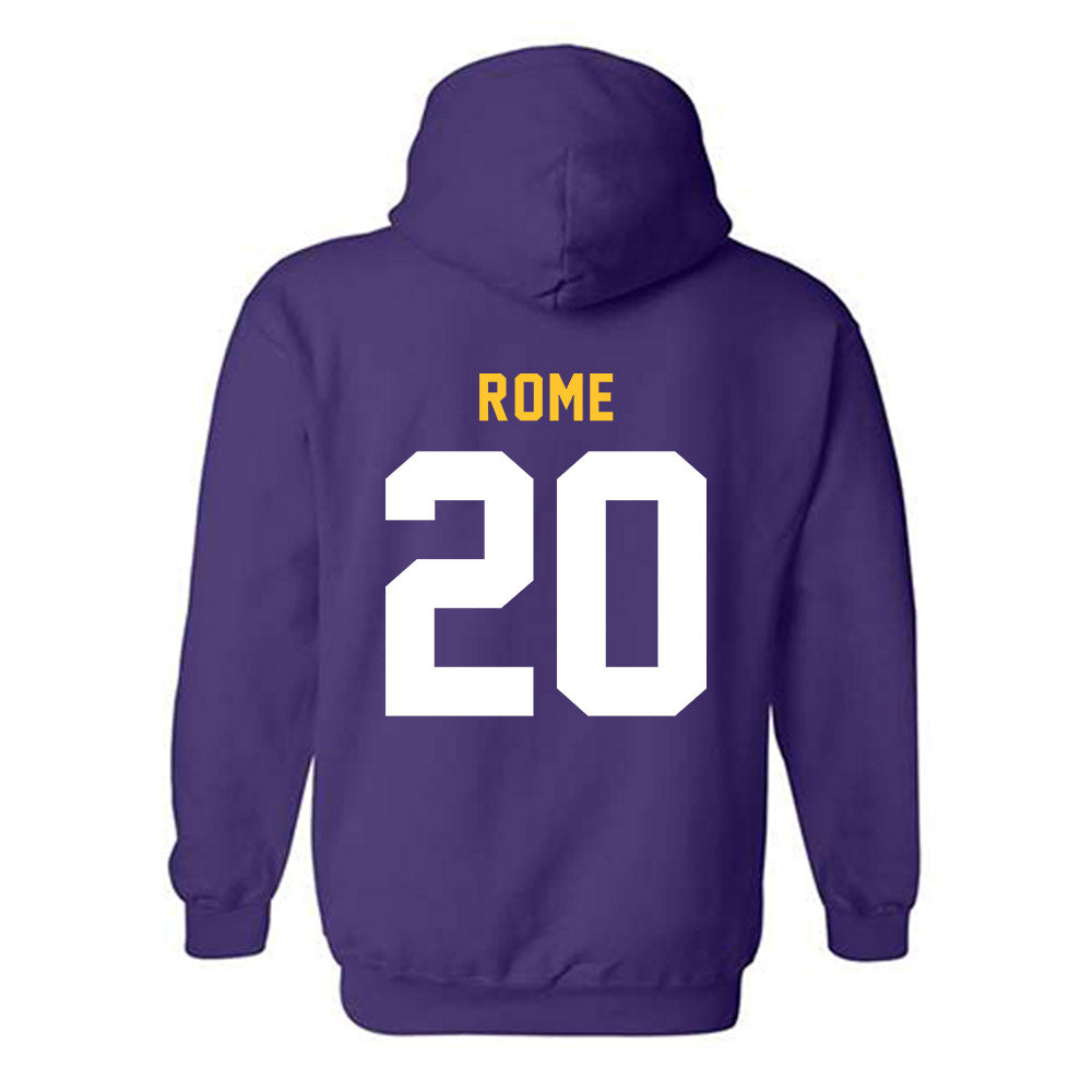 LSU - NCAA Women's Volleyball : Mika Rome - Hooded Sweatshirt