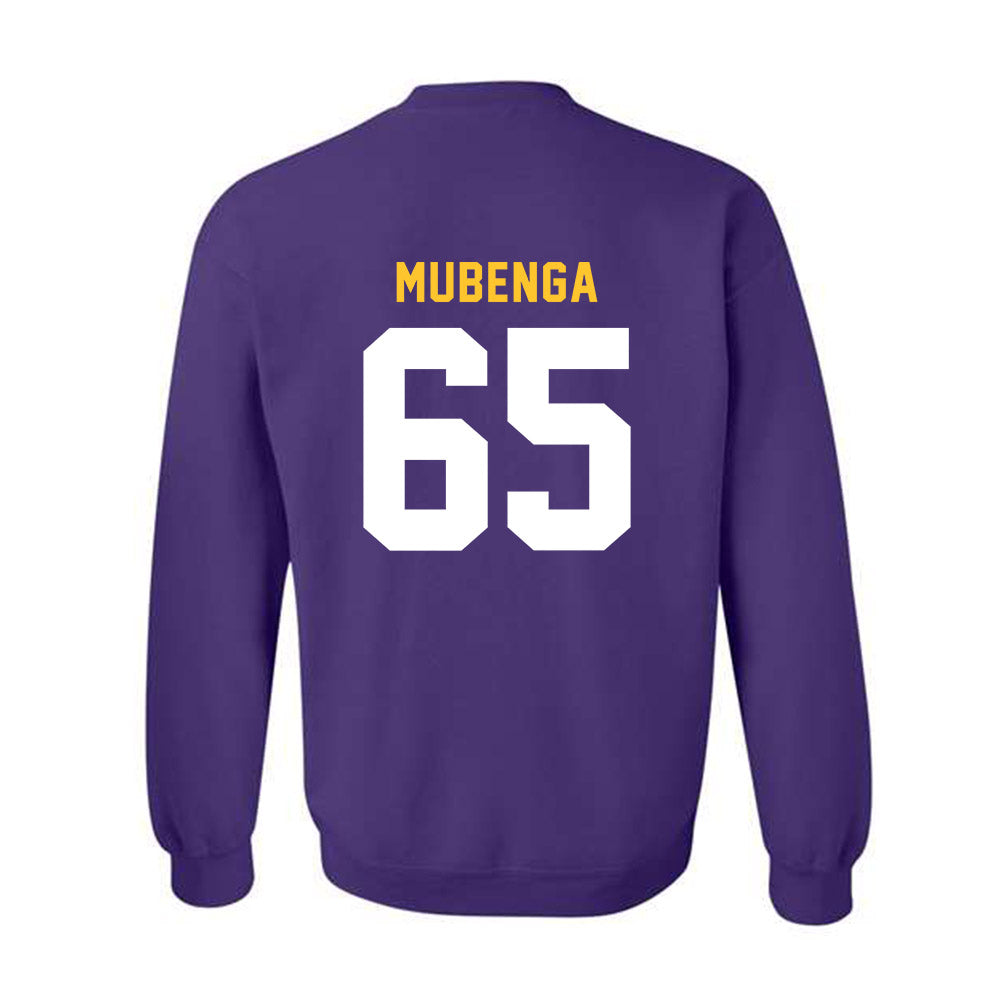 LSU - NCAA Football : Paul Mubenga - Classic Shersey Crewneck Sweatshirt-1