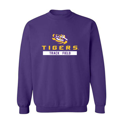 LSU - NCAA Women's Track & Field : Ella Onojuvwevwo - Classic Shersey Crewneck Sweatshirt-0