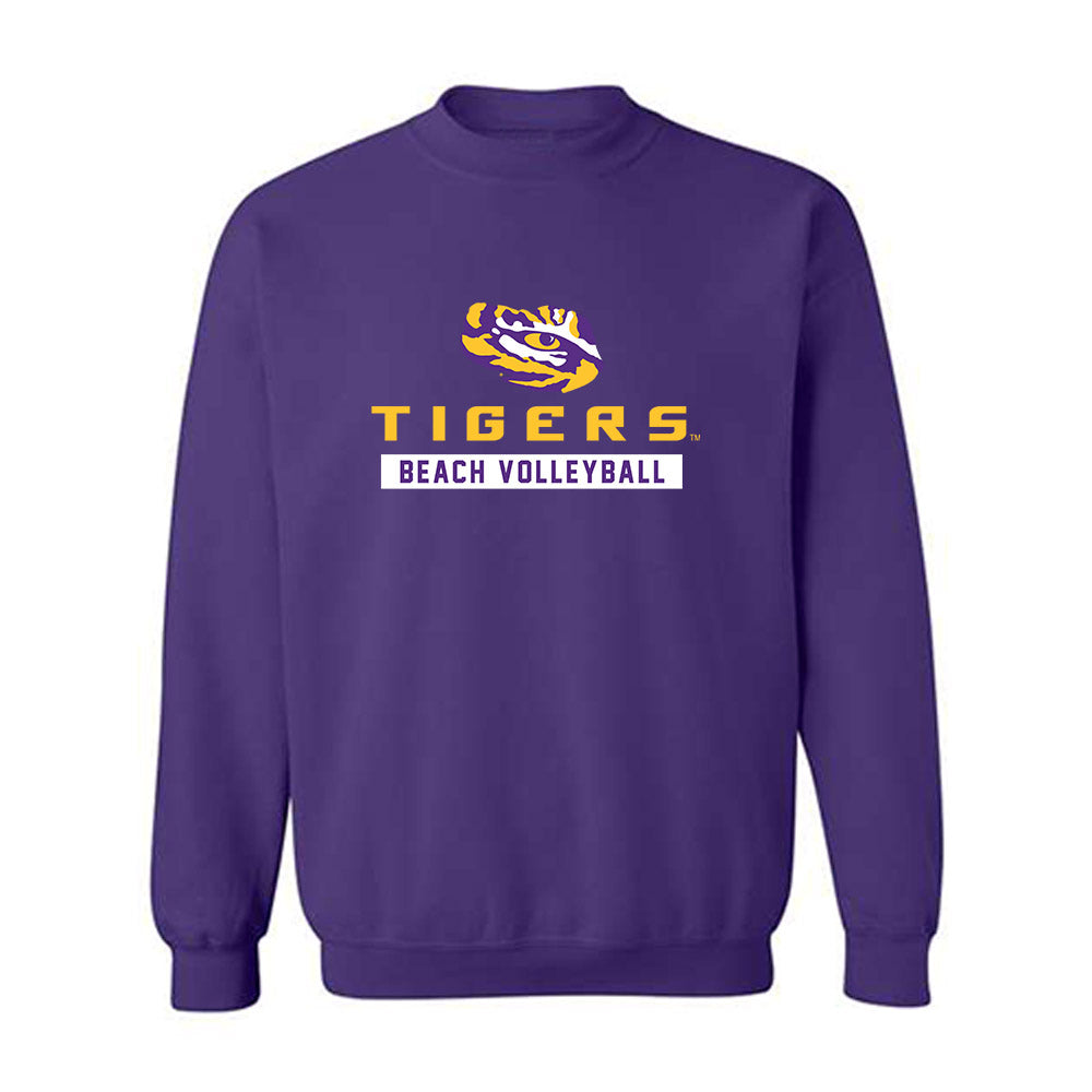 LSU - NCAA Beach Volleyball : Amber Haynes - Crewneck Sweatshirt