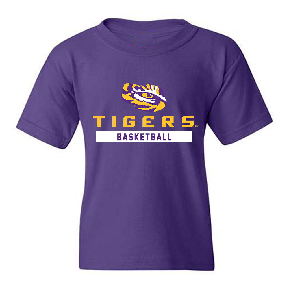 LSU - NCAA Women's Basketball : Divine Bourrage - Classic Shersey Youth T-Shirt-0