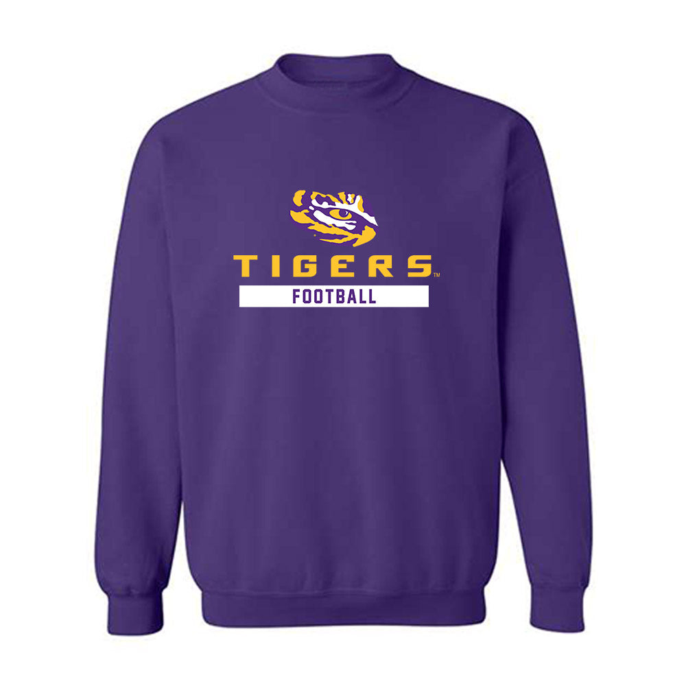 LSU - NCAA Football : Keylan Moses - Classic Shersey Crewneck Sweatshirt-0