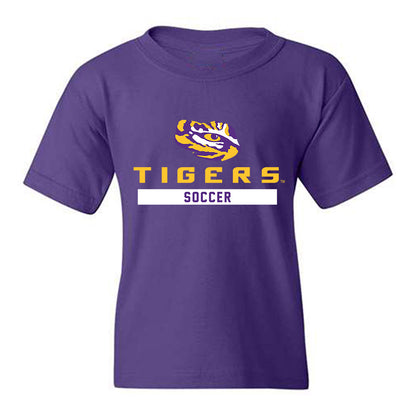 LSU - NCAA Women's Soccer : Kelsey Major - Classic Shersey Youth T-Shirt-0