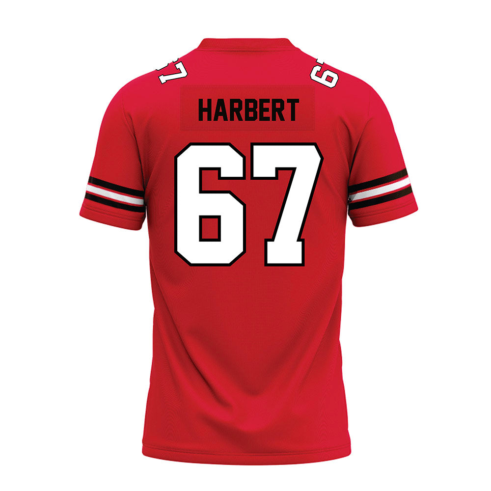 Lamar - NCAA Football : Marcus Harbert - Premium Football Jersey-1